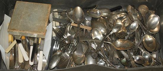 Mixed plated cutlery